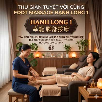 FOOT MASSAGE HẠNH LONG | 幸龍 脚部按摩